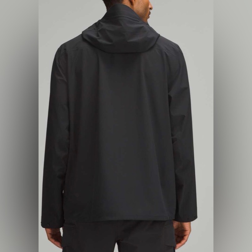 NWOT Lululemon City-to-Hike Waterproof Jacket Black - Picture 7 of 13